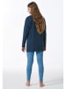 Schiesser Pyjama donkerblauw/blauw