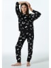 Schiesser Pyjama zwart