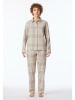 Schiesser Pyjama in Beige