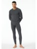 Schiesser Pyjamashirt antraciet