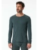 Schiesser Pyjamashirt antraciet