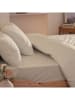 ethere Perkal-Spannbettlaken in Creme