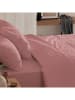 ethere Perkal-Spannbettlaken in Rosa