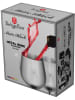 Berlinger Haus 2er-Set: Edelstahl-Weingläser - 550 ml