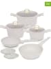 Berlinger Haus 10tlg. Kochgeschirr-Set "Sahara Collection" in Creme
