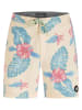 Hurley Zwemshort crème/lichtblauw/lichtroze