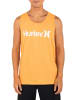 Hurley Top in Orange/ Weiß