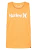 Hurley Top in Orange/ Weiß