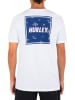 Hurley Shirt in Weiß/ Blau