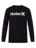 Hurley Longsleeve in Schwarz