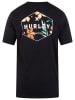 Hurley Koszulka w kolorze czarnym ze wzorem