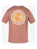 Hurley Shirt in Hellbraun/ Bunt
