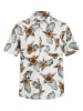 Hurley Blouse wit/grijs/lichtbruin