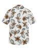 Hurley Blouse wit/grijs/lichtbruin