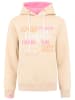 Zwillingsherz Hoodie "Confetti Rain" abrikooskleurig