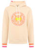 Zwillingsherz Hoodie "Tigerkopf" in Apricot