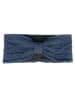 Zwillingsherz Stirnband in Blau