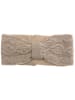 Zwillingsherz Stirnband in Beige