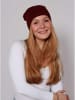 Zwillingsherz Beanie bordeaux