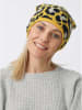 Zwillingsherz Beanie in Gelb