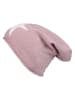 Zwillingsherz Czapka beanie w kolorze jasnoróżowym