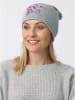 Zwillingsherz Beanie grijs
