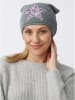 Zwillingsherz Beanie grijs