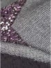 Zwillingsherz Beanie in Grau