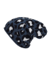 Zwillingsherz Beanie in Anthrazit