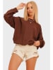 Trend Alacati Bluza w kolorze brązowym