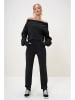 Trend Alacati 2tlg. Outfit in Schwarz