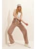 Trend Alacati Sweathose in Hellbraun