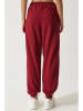 Happiness Istanbul Sweatbroek bordeaux