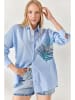Olalook Blouse lichtblauw
