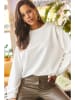 Olalook Sweatshirt in Weiß