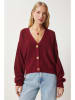 Happiness Istanbul Cardigan in Bordeaux