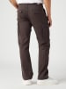 Wrangler Cargobroek donkerbruin
