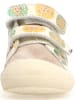 Naturino Leren loopleerschoenen "Cocoon" crème/meerkleurig