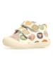Naturino Leder-Lauflernschuhe "Cocoon" in Creme/ Bunt