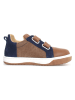 Naturino Leren sneakers "Caleb" donkerblauw/lichtbruin