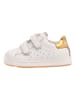 Naturino Leder-Sneakers "Hasselt" in Weiß/ Gold