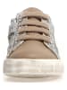 Naturino Sneakers "Annie" zilverkleurig/beige