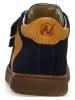 Naturino Leder-Sneakers "Heist" in Dunkelblau/ Hellbraun