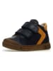 Naturino Leren sneakers "Heist" donkerblauw/lichtbruin