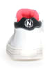 Naturino Leder-Sneakers "Hess high" in Weiß/ Grau