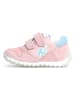 Naturino Leder-Sneakers "Sammy 2" in Rosa/ Hellblau