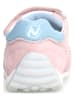 Naturino Leder-Sneakers "Sammy 2" in Rosa/ Hellblau