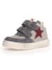Naturino Leder-Sneakers "Hess high" in Grau