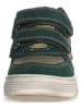 Naturino Leder-Sneakers "Hess high" in Khaki/ Dunkelblau