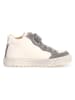 Naturino Leder-Sneakers "Penshaw" in Weiß/ Grau